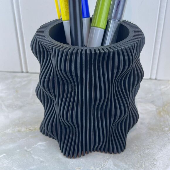 Unique Pen Holder, The Muxel Pen Holder, Pen Cup, Desk Organizer - Picture 2 of 6